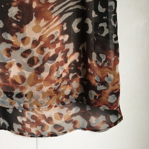 Soyaconcept Animal Print Two Layer Tank Top - Picture 4 of 15